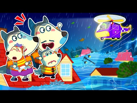 Wolfoo Learns Weather and Natural Disasters - Outdoor Safety Tips for Kids 🤩 Wolfoo Kids Cartoon