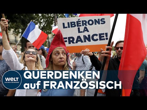 COVID-GESUNDHEITSPASS: Wieder Massenproteste in Frankreich gegen Corona-Politik von Macron