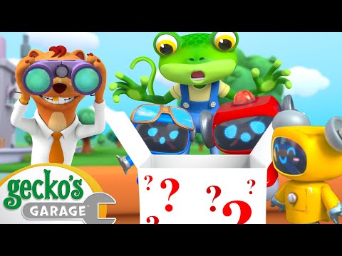 What Could Be In The Mystery Box? | 3 Hours Gecko's Garage | Trucks For Children | Cartoons For Kids