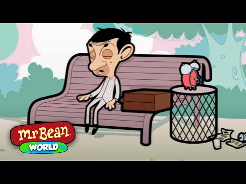 Mr Bean's Bench Bed! | Mr Bean Animated Cartoons | Mr Bean World