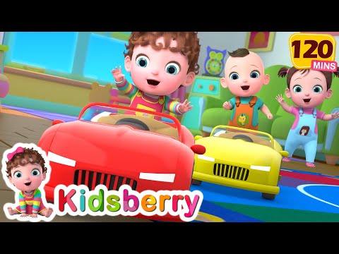 10 Little Cars + More Kidsberry Nursery Rhymes &amp; Baby Songs