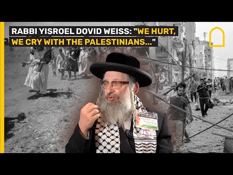 RABBI YISROEL DOVID WEISS: &quot;WE HURT, WE CRY WITH THE PALESTINIANS...&quot;