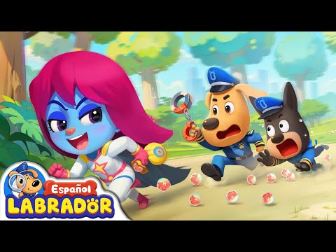 🔍Sheriff Labrador - Caramelos Superpoderosos 🍬🦸 | Videos de Ni&ntilde;os | BabyBus en Espa&ntilde;ol