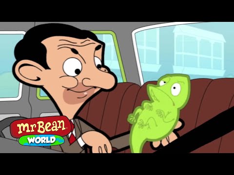 Mr Bean's Lizard Friend! 🦎| Mr Bean Animated Cartoons | Mr Bean World