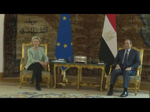 EU chief meets Egypt's Sisi as Israel-Hamas war rages | AFP