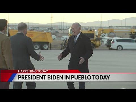 Biden to visit wind tower manufacturer in Pueblo