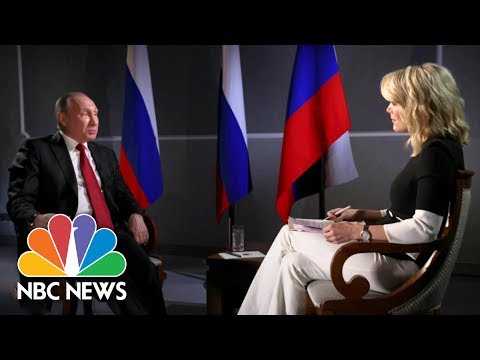 President Vladimir Putin On Russian Election Interference (Full Report) | Megyn Kelly | NBC News