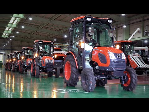 How a 70-Year-Old Korean Tractor Factory Mass-Produces Agricultural Tractors