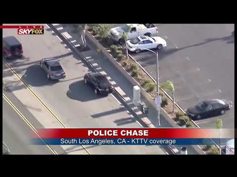 FULL CHASE COVERAGE: 3-hour police chase through LA and Orange counties