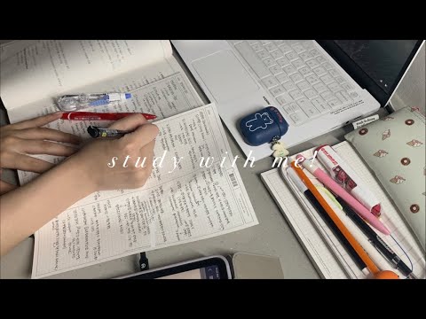 Study with me! 의대생이랑 3시간 동안 같이 공부해요🙋🏻&zwj;♀️, 쉬는시간❌