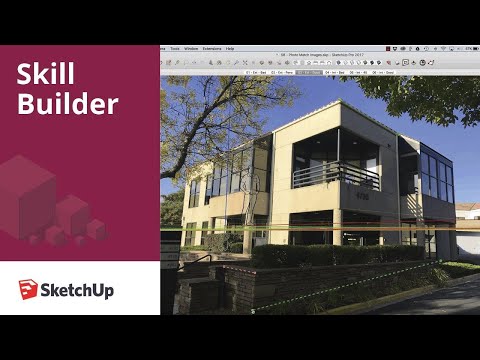 SketchUp Skill Builder: Perfect Match Photo Images