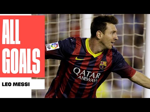 ALL GOALS Leo Messi LaLiga Santander