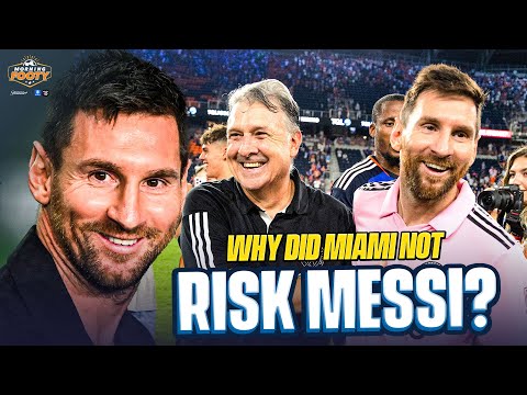 Why did Inter Miami not risk Lionel Messi in the U.S. Open Cup final?