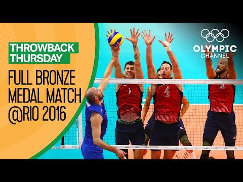 USA vs. Russia &ndash; Full Volleyball Match - Rio 2016 | Throwback Thursday