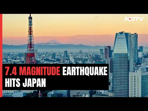 7.4 Magnitude Earthquake Hits Japan, Tsunami Warning Issued