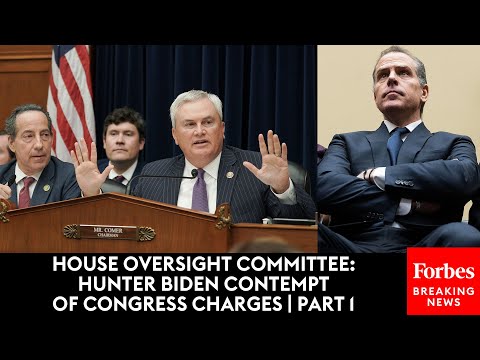 Wild Hunter Biden Hearing: Republicans &amp; Dems Viciously Battle Over Contempt Of Congress Charge | P1