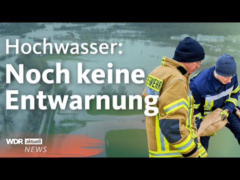 Hochwasser in NRW und Niedersachsen: Mehr Regen erwartet | WDR Aktuelle Stunde