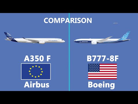 Boeing 777-8F vs Airbus A350F: Comparing two legend aircraft