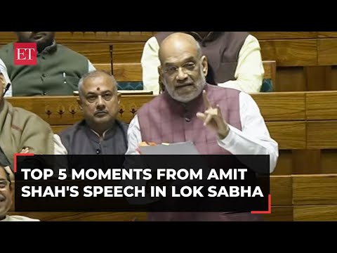 Amit Shah's speech in Lok Sabha: From 'PoK Hamara Hai' to 'Nehru's blunders', top 5 moments