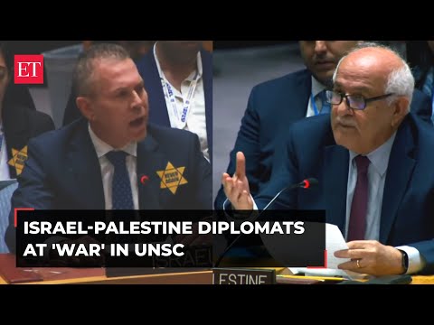 Israel-Palestine representatives at 'war' in UNSC emergency meet