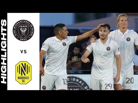 HIGHLIGHTS: Inter Miami CF vs. Nashville SC | August 08, 2021