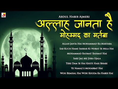 Allah Janta Hai Mohammad Ka Martaba | Heart Touching Naats | Abdul Habib Ajmeri | Ramzan Naat Sharif