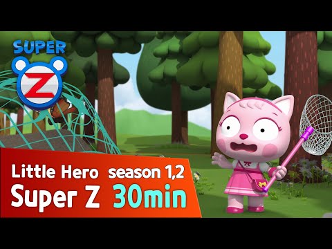 [Super Z 1,2] Little Hero Super Z l 30min Play l Color Game l