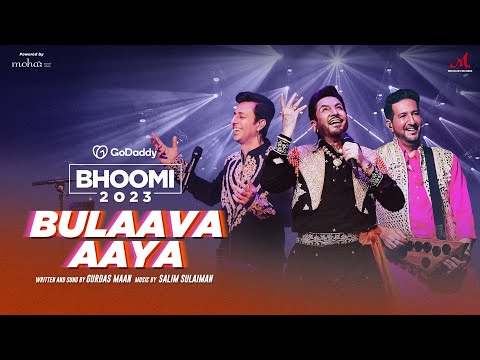 Bulaava Aaya | GoDaddy IN Bhoomi 2023 | Gurdas Maan | Salim Sulaiman | New Punjabi Folk Song 2023