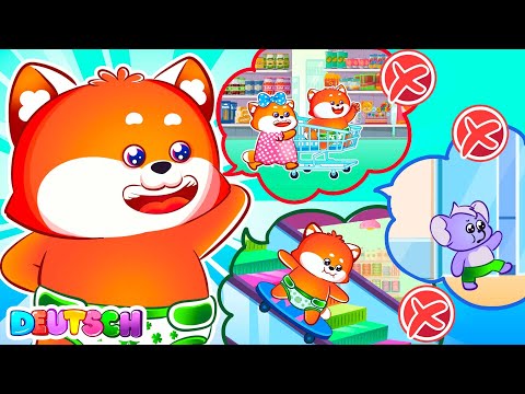 Sicher Spielen an &ouml;ffentlichen Orten | Cartoons und Kinderlieder | Lucky Zee Zee Deutsch