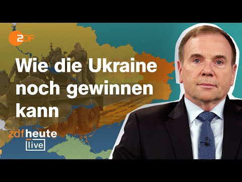 Kampf gegen Putins Truppen: Ex-General Hodges erkl&auml;rt, was die Ukraine jetzt braucht | ZDFheute live