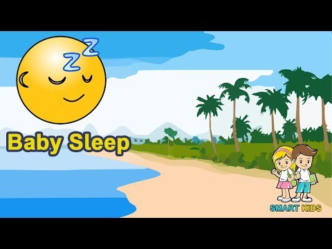 الضوضاء البيضاء - تنويم الاطفال (صوت موج البحر)  |  (White noise for baby sleep (Ocean  Waves