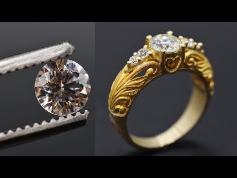 custom made diamond jewelry - how diamond ring is made