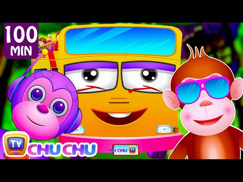 Five Little Monkeys Jumping On The Bed and Many More Popular Nursery Rhymes Collection By ChuChu TV