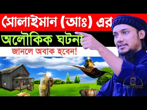 সোলাইমান আঃ এর অলৌকিক ঘটনা | আবু ত্বহা মুহাম্মদ আদনান | Abu Toha Adnan New Waz 2022 | Abu Toha Adnan