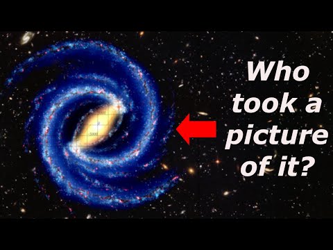 How do we know the shape of the Milky Way if we are in it?