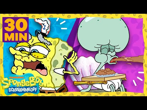 SpongeBob | SpongeBobs Lebensphasen! ⏰ Babyschwamm bis alter Mann | SpongeBob Schwammkopf