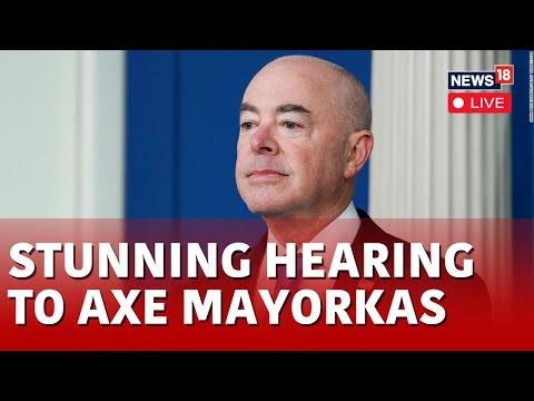 Homeland Secretary On Security Mayorkas LIVE | House Panel Holds Impeachment Hearing For Mayorkas