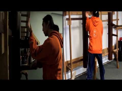 Kung Fu Training | Wing Chun | Wooden Man | Mok Jong | Muk | Mook| Dummy