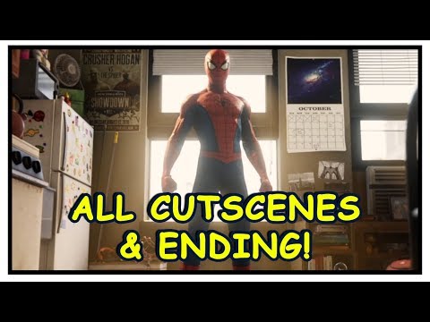 Spider-Man PS4: All Cutscenes &amp; Ending (Cinematic Scenes LIKE A MOVIE)