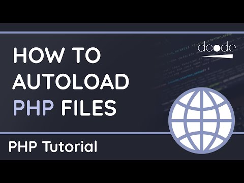 How to Autoload PHP Files &amp; Classes (PSR-4) - PHP Composer Tutorial