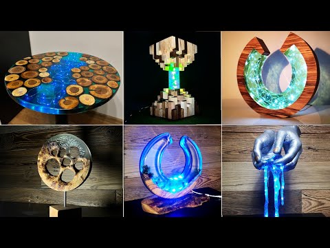 2h Amazing Epoxy Resin DIY Ideas - Tables , Lamps , Sculptures - Resin Art