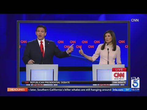 DeSantis vs. Haley in GOP debate