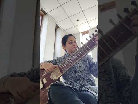 Mera Dil Ye Pukare Aja/Sitar cover | oldsong | video