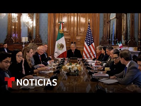 Puntos clave de reuni&oacute;n de alto nivel de EE.UU. y M&eacute;xico por crisis migratoria | Noticias Telemundo