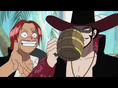 Mihawk shows Luffy's bounty to Shanks😨🔥! (English Sub)