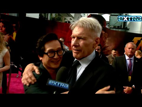 Watch Harrison Ford &amp; Ke Huy Quan&rsquo;s &lsquo;Indiana Jones&rsquo; REUNION! (Exclusive)