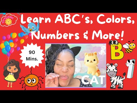 Learn ABC&rsquo;s, Colors, Numbers, Animals, Opposites, Phonics and More!