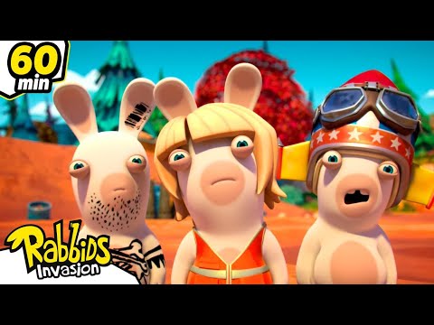 Misi&oacute;n Rabbids | Rabbids La Invasi&oacute;n | Nueva compilaci&oacute;n 1H | Cartoon