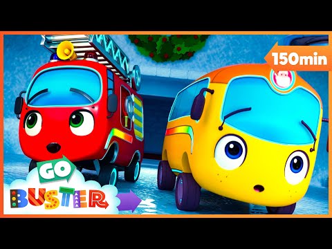 🎁 The Christmas Grotto Mix Up 🎁 | Go Learn With Buster | Videos for Kids