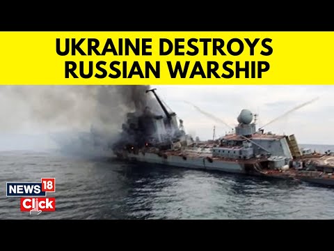 Russian Warship Destroyed In Ukrainian Attack On Crimea | Russia Ukraien War | English News | N18V